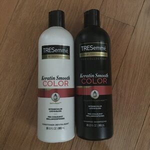 TRESemmé Keratin Smooth Color Shampoo & Conditioner for Vibrant Hair Care